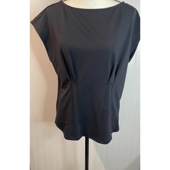 Nine West Womens Black Sleeveless Top Size L - Picture 7 of 14